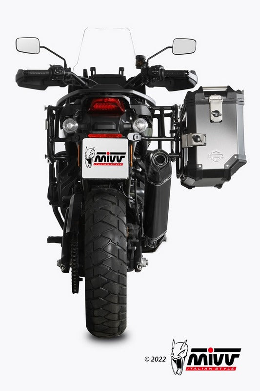  Speed Edge Black Stainless Steel Exhaust