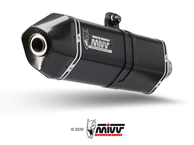  Speed Edge Black Stainless Steel Exhaust
