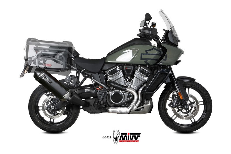  Speed Edge Black Stainless Steel Exhaust