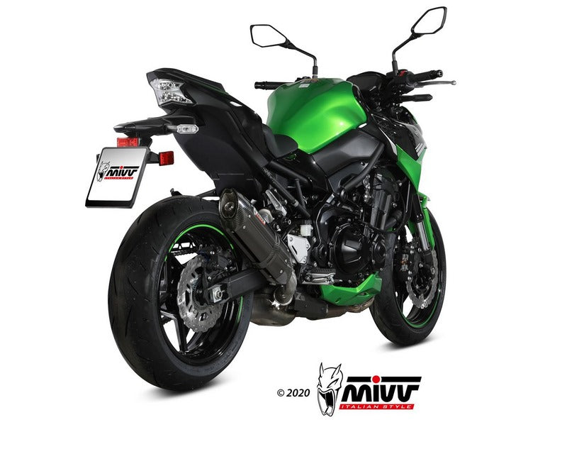  Suono Black Stainless Steel Exhaust