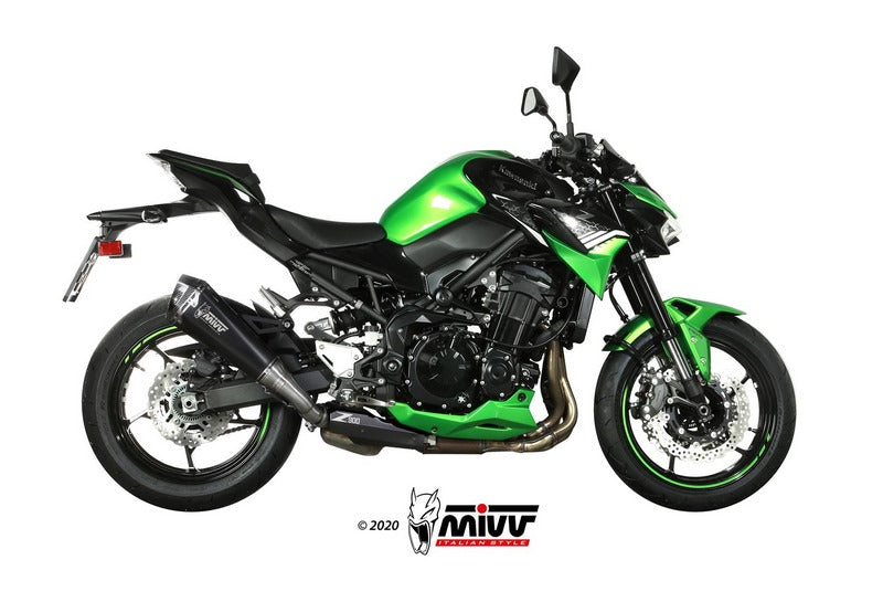  Delta Race Black Stainless Steel Exhaust