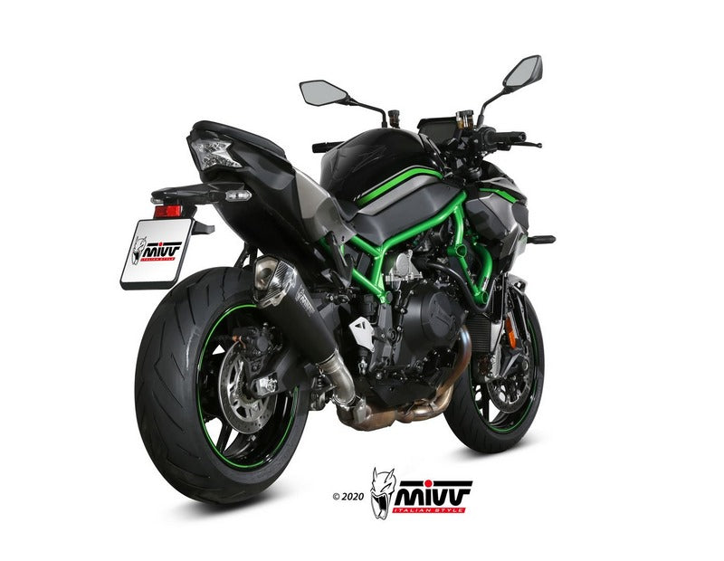  Delta Race Black Stainless Steel Exhaust