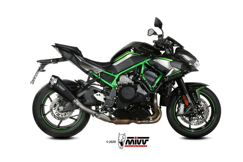  Delta Race Black Stainless Steel Exhaust