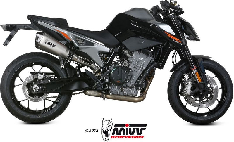 SPORT SLIP-ON Muffler DELTA RACE STAINLESS STEEL carbon cap 