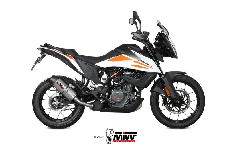 Oval Titanium With Carbon Cap Exhaust
