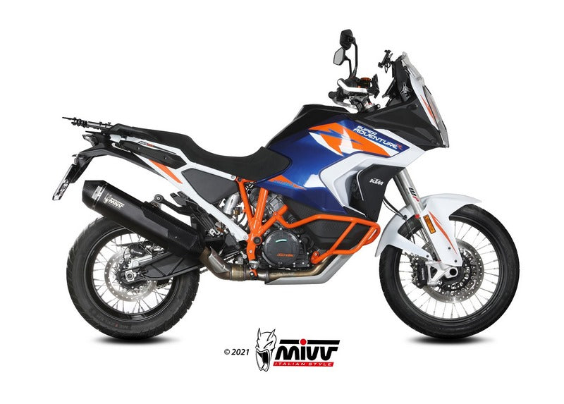  Speed Edge Black Stainless Steel Exhaust