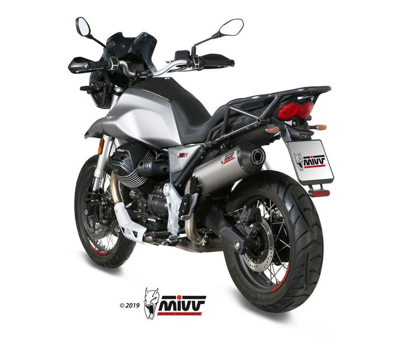  Oval Titanium With Carbon Cap Exhaust