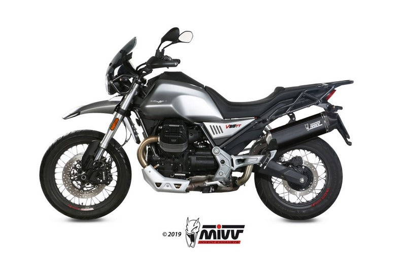  Speed Edge Black Stainless Steel Exhaust