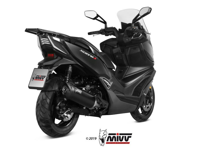  Mover Black Painted Stainless Steel Exhaust