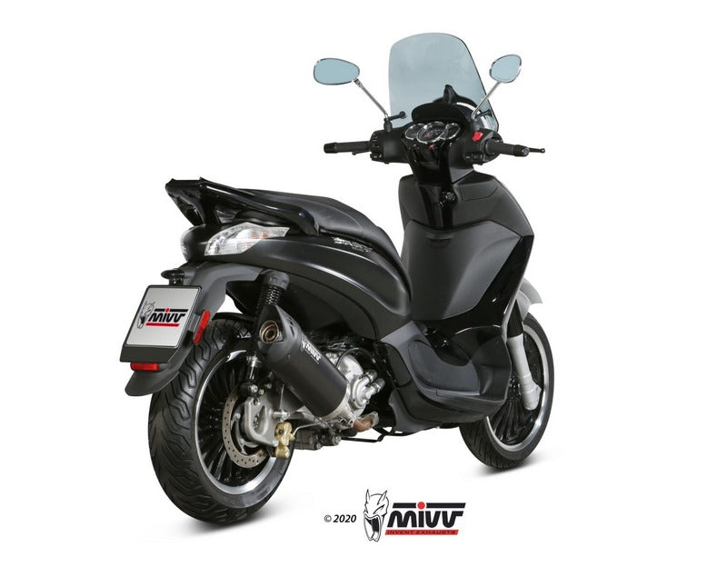  Mover Black Painted Stainless Steel Exhaust