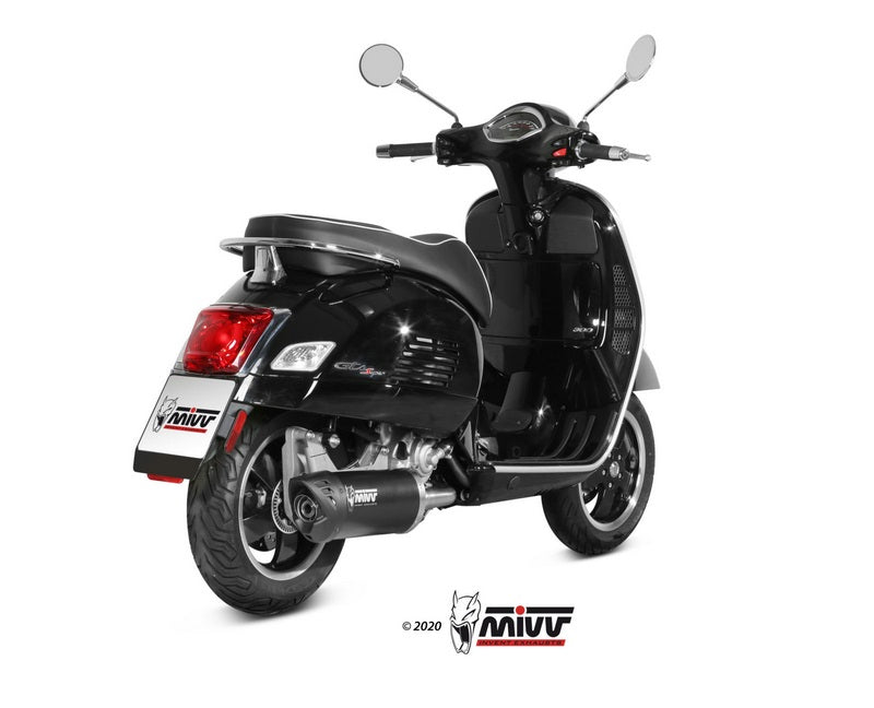  Mover Black Painted Stainless Steel Exhaust