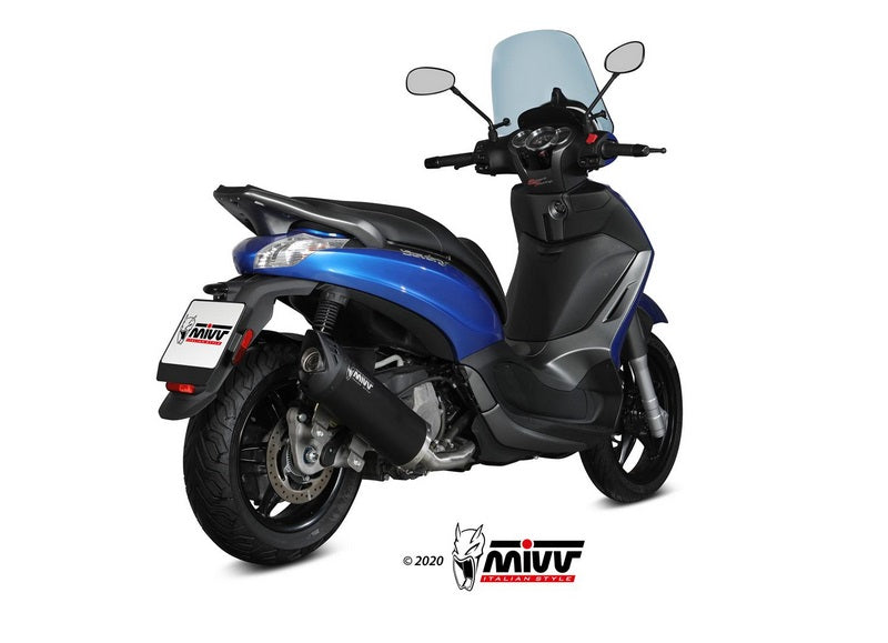 Mover Black Painted Stainless Steel Exhaust