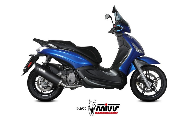  Mover Black Painted Stainless Steel Exhaust
