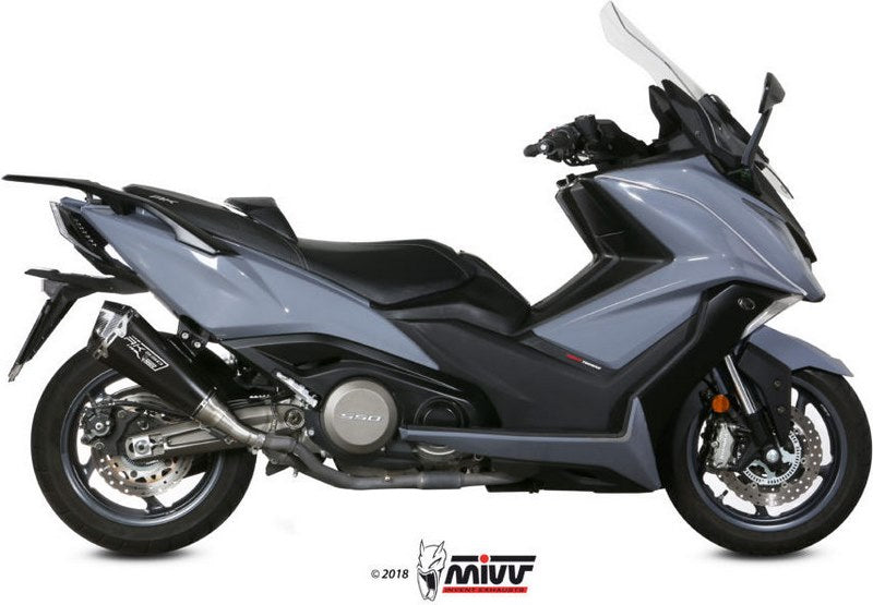  SPORT DELTA RACE SLIP-ON Muffler BLACK STAINLESS STEEL 