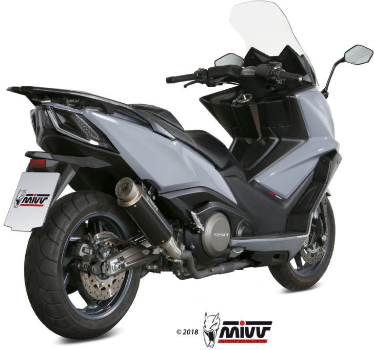  SPORT GPpro SLIP-ON Muffler BLACK STAINLESS STEEL 