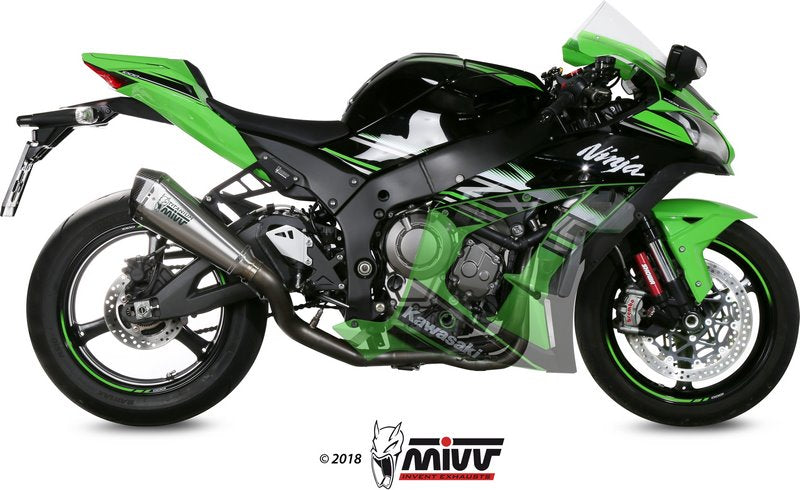 POWER EVO Full sys. 4x2x1 Muffler DELTA RACE FULL TITANIUM carbon cap