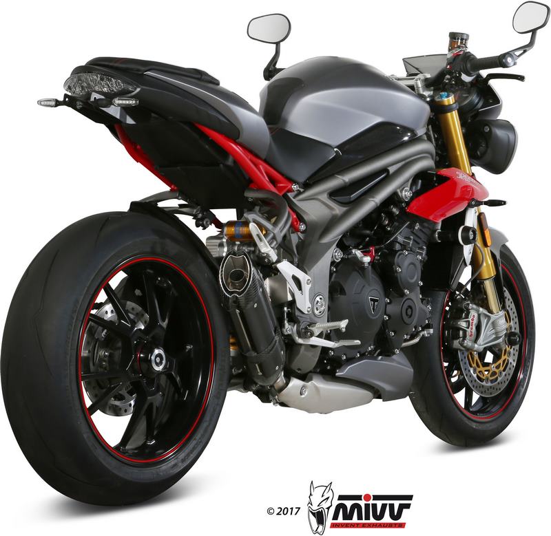 SPORT SLIP-ON Muffler SUONO STEEL BLACK 