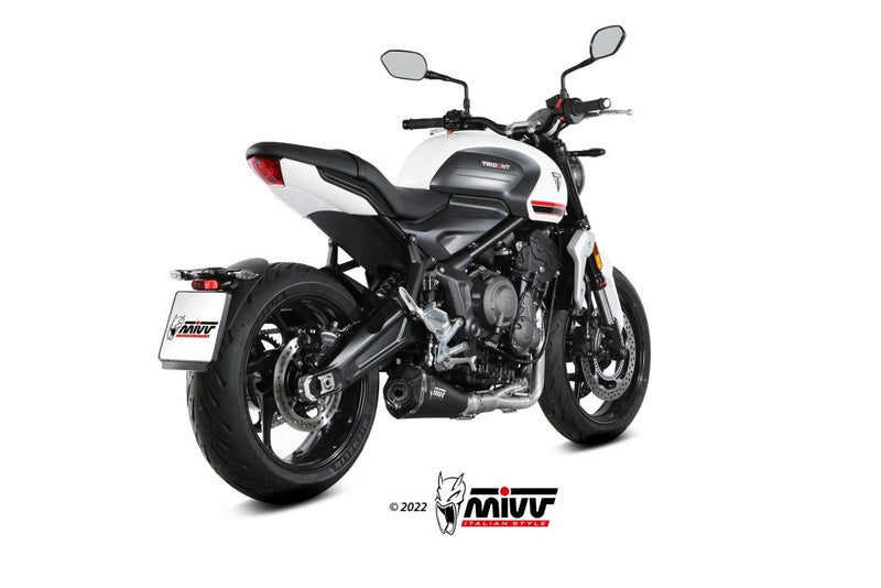  Delta Race Black Stainless Steel Exhaust