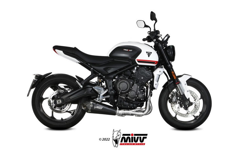  Delta Race Black Stainless Steel Exhaust