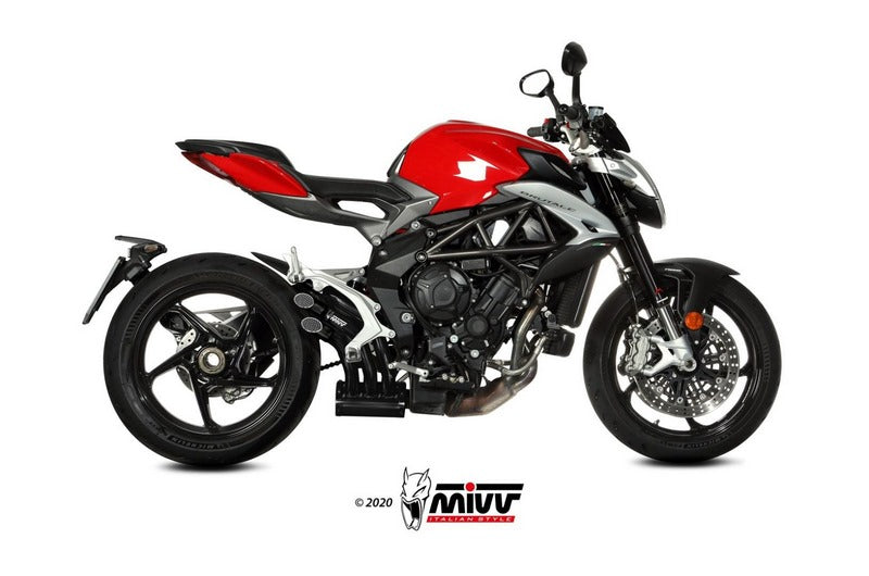  Speed Edge Black Stainless Steel Exhaust