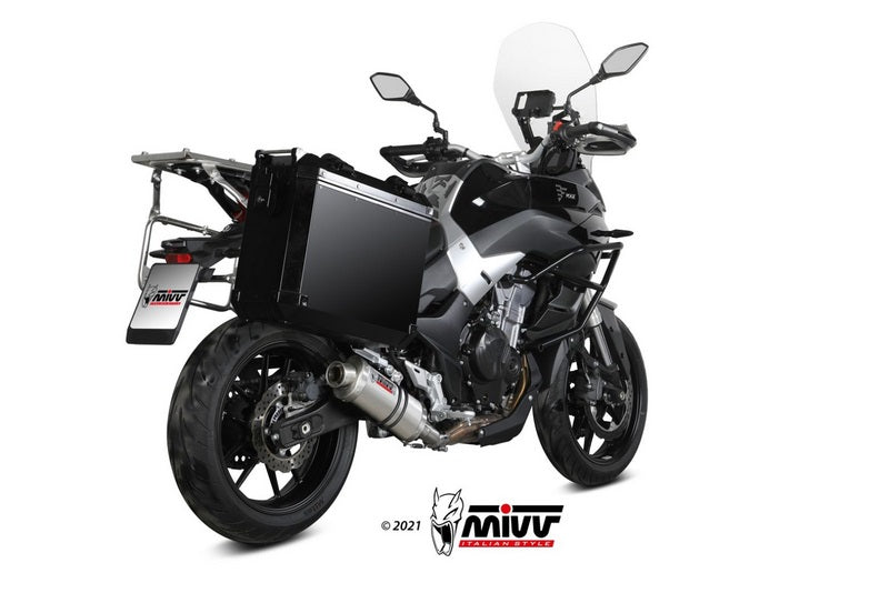  Oval Stainless Steel Exhaust