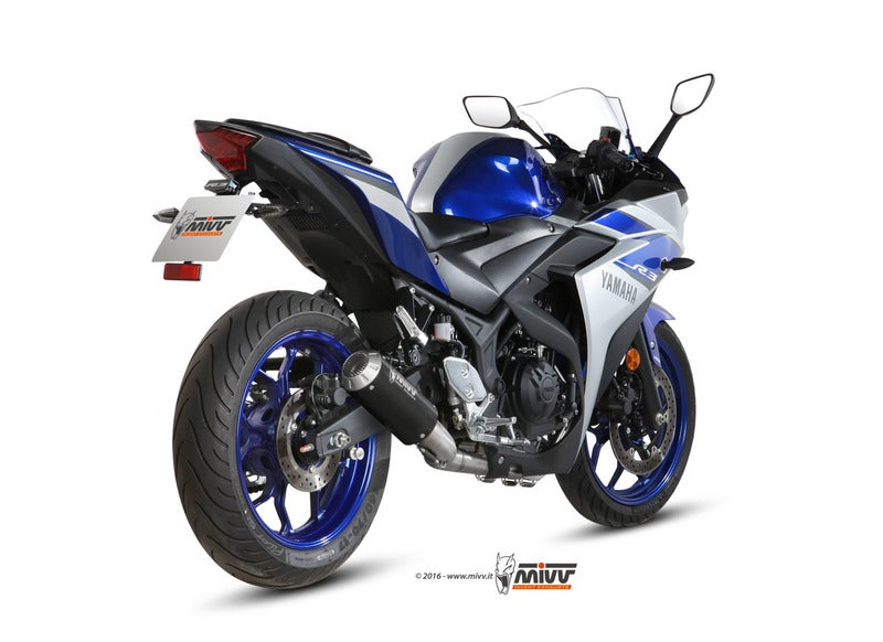  Full System Black Stainless Steel Exhaust