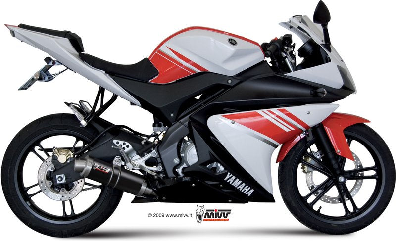 SPORT フルエキゾーストシステム 1:1 スチール、黒