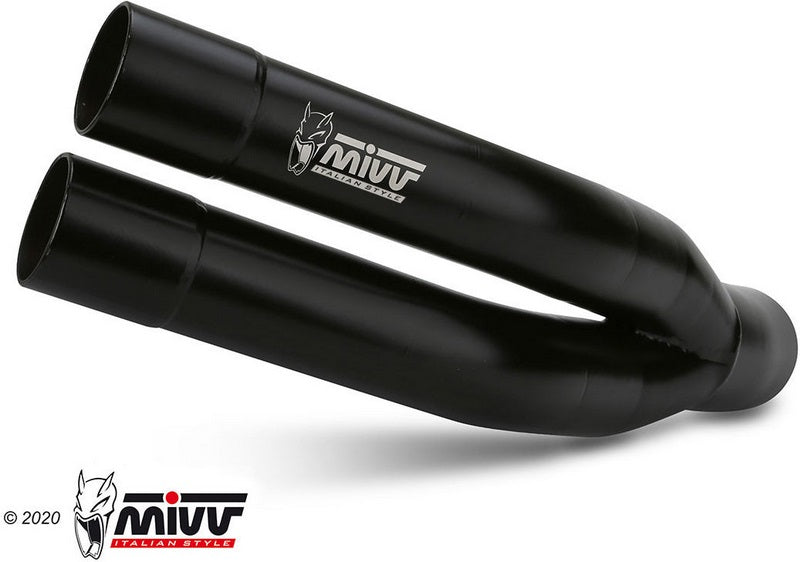 DOUBLE GUN BLACK STAINLESS STEEL SLIP-ON Standard