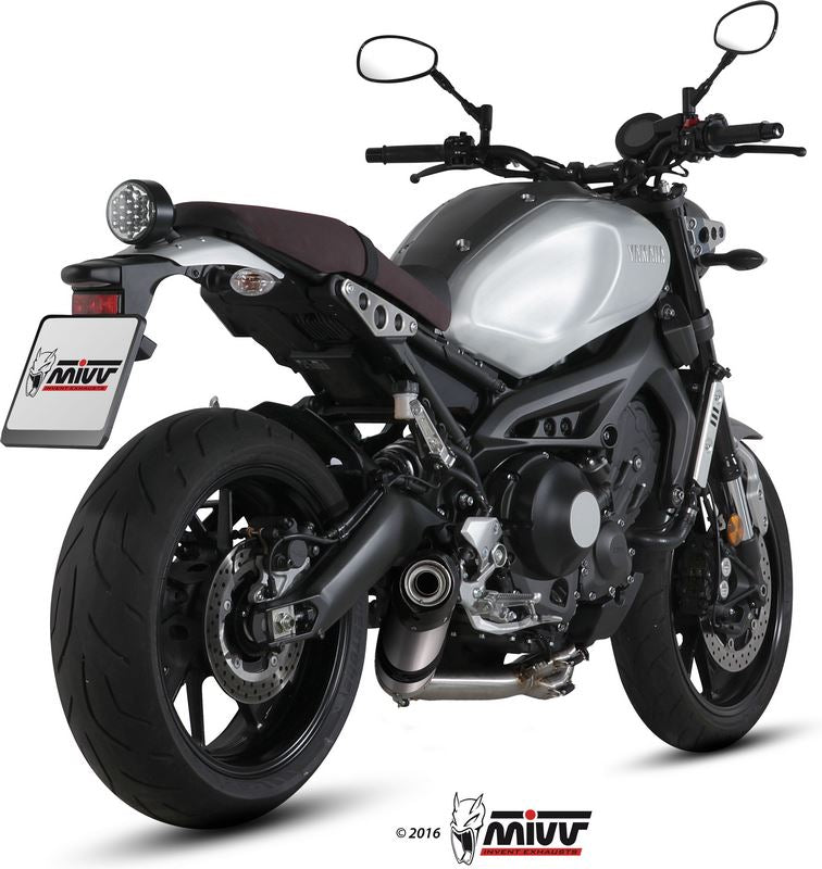 SPORT Full sys. 3x1 Muffler OVAL TITAN carbon cap WITH CATALYZER CONVERTING KIT 