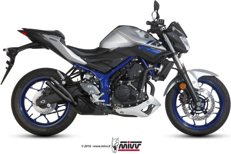  SPORT DOUBLE GUN SLIP-ON Muffler BLACK STAINLESS STEEL