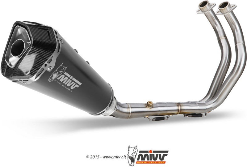 DELTA RACE BLACK STAINLESS STEEL FULL SYSTEM Standard