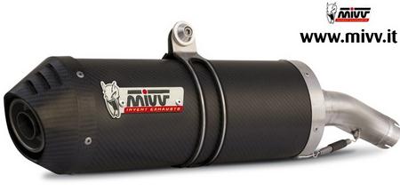 -SPORT OVAL- スリップオン カーボン(カーボンエンドキャップ) 2本出し 