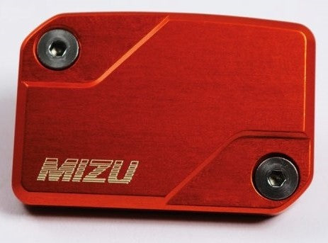 Mizu フロントブレーキリザーバータンクキャップ オレンジアルマイト | 3064111