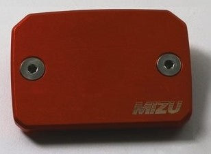 Mizu フロントブレーキリザーバータンクキャップ オレンジアルマイト | 3064117
