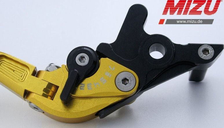 Mizu ブレーキレバー ABE認可品 ゴールド | 309G1066009
