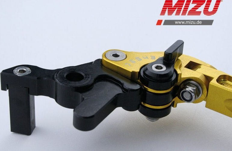 Mizu ブレーキレバー ABE認可品 ゴールド | 309G1066009