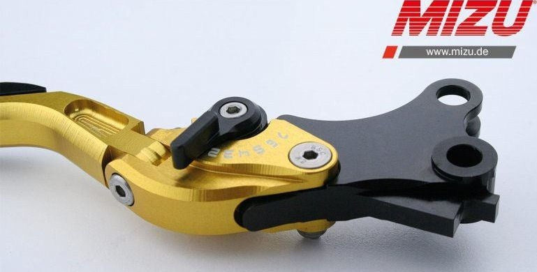 Mizu ブレーキレバー ABE認可品 ゴールド | 309G1088009