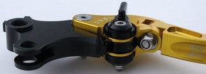 Mizu ブレーキレバー ABE認可品 ゴールド | 309G1088513