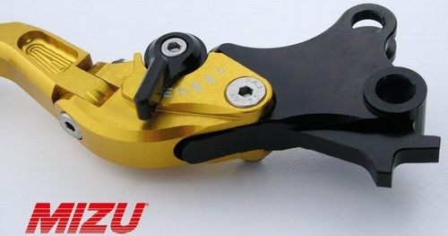 Mizu ブレーキレバー ABE認可品 ゴールド | 309G1088513