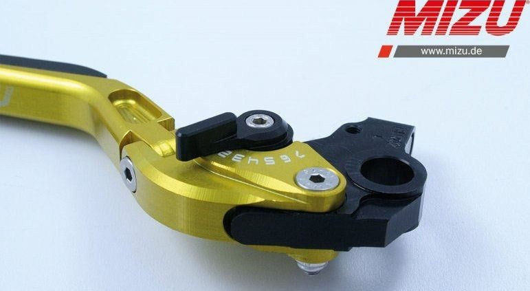 Mizu ブレーキレバー ABE認可品 ゴールド | 309G1155008