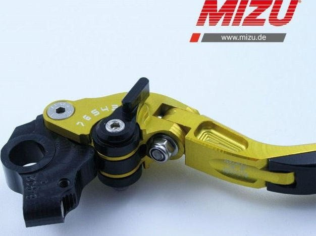 Mizu ブレーキレバー ABE認可品 ゴールド | 309G1155008