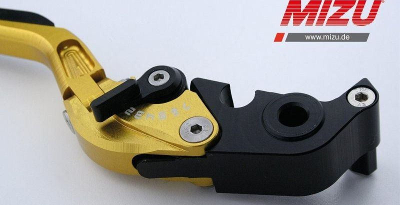 Mizu ブレーキレバー ABE認可品 ゴールド | 309G1156508