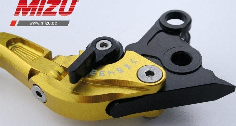 Mizu ブレーキレバー ABE認可品 ゴールド | 309G1157005