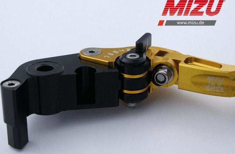 Mizu ブレーキレバー ABE認可品 ゴールド | 309G1157008