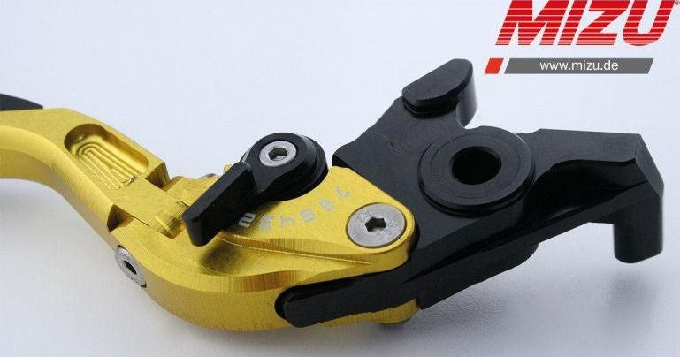 Mizu ブレーキレバー ABE認可品 ゴールド | 309G1254000