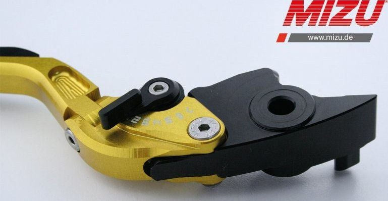 Mizu ブレーキレバー ABE認可品 ゴールド | 309G1254003