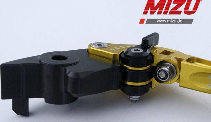 Mizu ブレーキレバー ABE認可品 ゴールド | 309G1254003