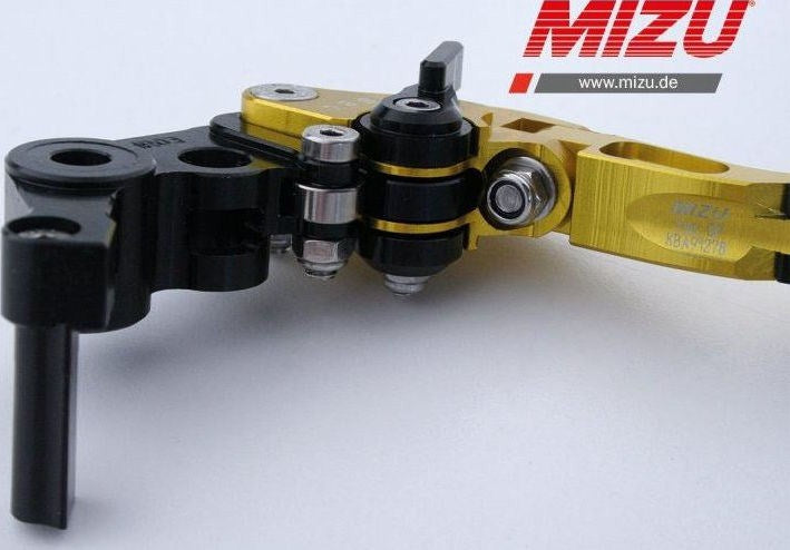 Mizu ブレーキレバー ABE認可品 ゴールド | 309G1254007