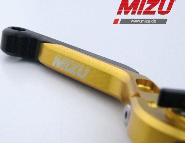 Mizu ブレーキレバー ABE認可品 ゴールド | 309G1254007