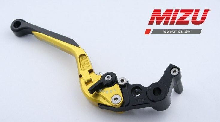 Mizu ブレーキレバー ABE認可品 ゴールド | 309G1254007